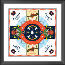Load image into Gallery viewer, Auburn Tigers Framed Print Art