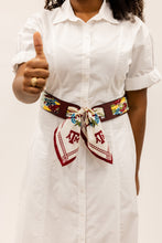 Load image into Gallery viewer, Wide Saturday Scarf™ Reversible Leather Belt