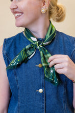 Load image into Gallery viewer, Green Fringed Spirit Scarf™
