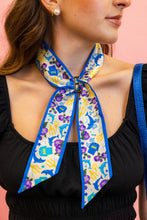 Load image into Gallery viewer, Tri Delta Skinny Scarf