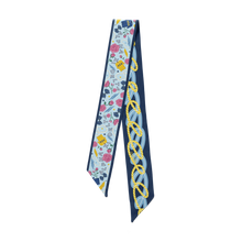 Load image into Gallery viewer, Alpha Xi Delta Skinny Scarf