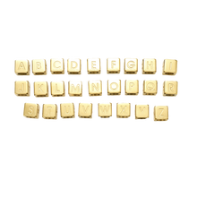Load image into Gallery viewer, Alphabet Bead Skinny Scarf Slider