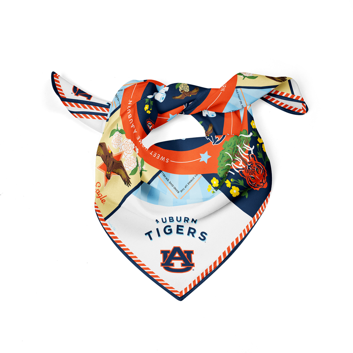 Auburn Tigers Saturday Scarf Saturday Silks auburn-tigers-saturday-scarf-saturday-silks