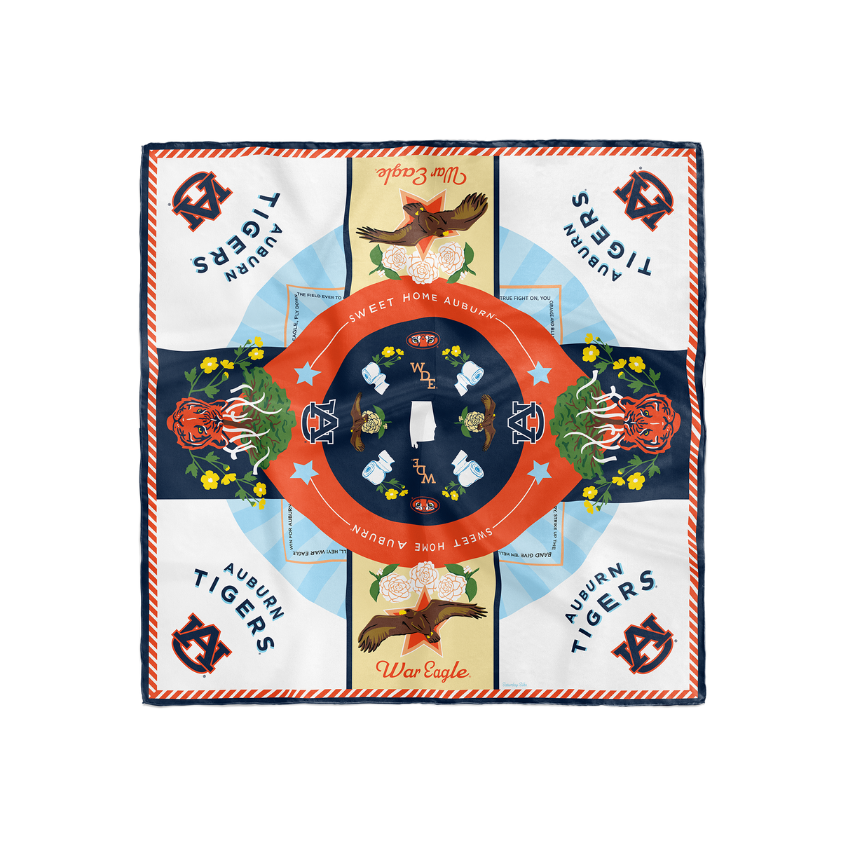 Auburn Tigers Saturday Scarf™ – Saturday Silks