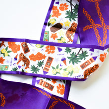 Load image into Gallery viewer, Clemson Tigers Skinny Scarf