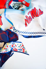 Load image into Gallery viewer, Ole Miss Rebels Skinny Scarf