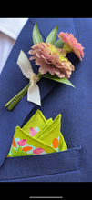 Load image into Gallery viewer, Garden Party Pocket Square