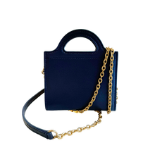 Load image into Gallery viewer, Fan-Fold Leather Crossbody Wallet