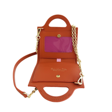 Load image into Gallery viewer, Fan-Fold Leather Crossbody Wallet