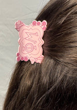 Load image into Gallery viewer, Phi Mu Hair Claw Clip