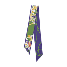 Load image into Gallery viewer, Mardi Gras Twilly Scarf
