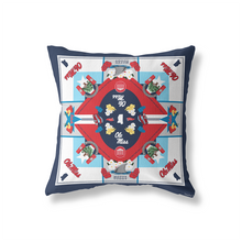 Load image into Gallery viewer, Ole Miss Rebels Cotton Pillow Cover
