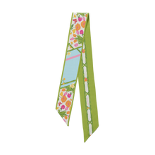 Load image into Gallery viewer, Garden Party Skinny Scarf