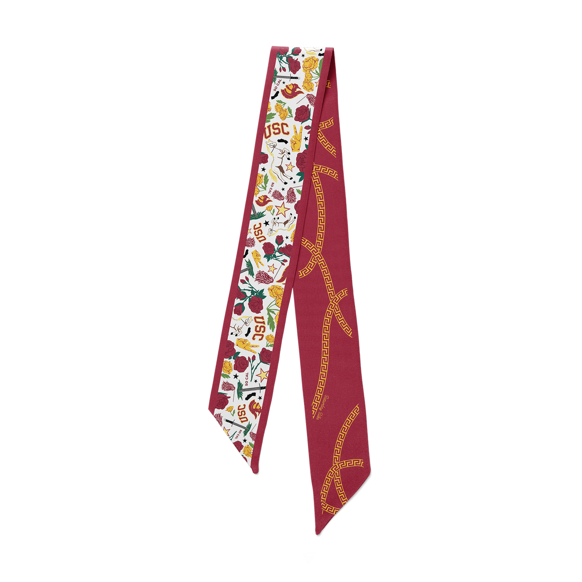 USC Trojans Twilly Scarf Saturday Silks usc-trojans-twilly-scarf-saturday-silks