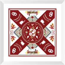 Load image into Gallery viewer, Oklahoma Sooners Framed Print Scarf Art
