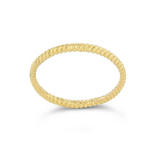 Load image into Gallery viewer, Golden Twist Skinny Scarf Ring
