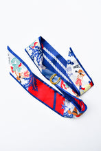 Load image into Gallery viewer, Lucky Horseshoe Skinny Scarf Slider