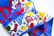 Load image into Gallery viewer, SMU Mustangs Skinny Scarf
