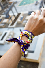 Load image into Gallery viewer, Golden Twist Skinny Scarf Ring