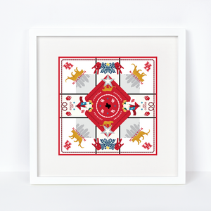 Houston Cougars Framed Print Art