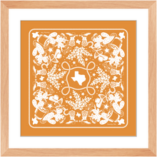 Load image into Gallery viewer, Texas Sun Framed Print Art - Indian Paintbrush
