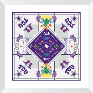 TCU Horned Frogs Framed Print Art