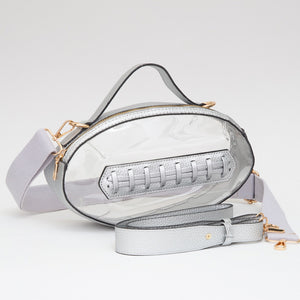 Touchdown Clear Crossbody Bag