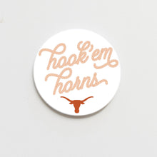 Load image into Gallery viewer, Texas "Hook 'em Horns" Gameday Button
