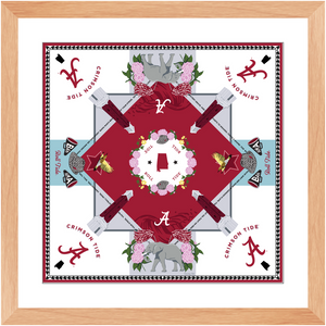 Alabama Crimson Tide Framed Print Art
