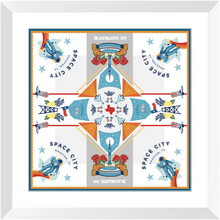 Load image into Gallery viewer, Space City Framed Print Art
