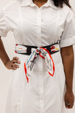 Load image into Gallery viewer, Wide Saturday Scarf™ Reversible Leather Belt
