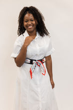 Load image into Gallery viewer, Wide Saturday Scarf™ Reversible Leather Belt

