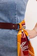 Load image into Gallery viewer, Small Saturday Scarf™ Leather Belt Strap
