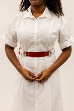 Load image into Gallery viewer, Small Saturday Scarf™ Leather Belt Strap
