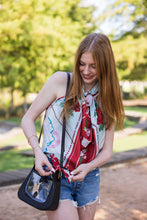 Load image into Gallery viewer, Arkansas Razorbacks Skinny Scarf
