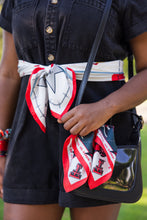 Load image into Gallery viewer, Paige Piston Lock Clear Crossbody Bag
