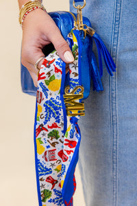 SMU Mustangs Skinny Scarf