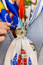 Load image into Gallery viewer, Lucky Horseshoe Saturday Scarf™ Ring
