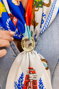Lucky Horseshoe Saturday Scarf™ Ring