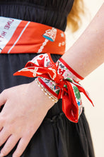 Load image into Gallery viewer, Arkansas Razorbacks Skinny Scarf
