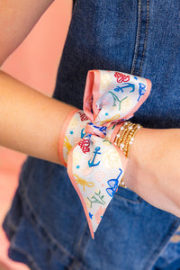 Delta Gamma Skinny Scarf