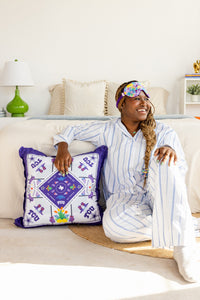 TCU Horned Frogs Cotton Pillow Cover