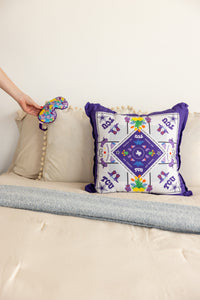 TCU Horned Frogs Cotton Pillow Cover