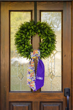 Load image into Gallery viewer, LSU Tigers Cotton Wreath Scarf

