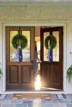 Load image into Gallery viewer, Ole Miss Rebels Cotton Wreath Scarf

