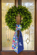 Load image into Gallery viewer, Ole Miss Rebels Cotton Wreath Scarf
