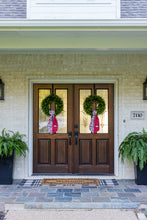 Load image into Gallery viewer, Arkansas Razorbacks Cotton Wreath Scarf

