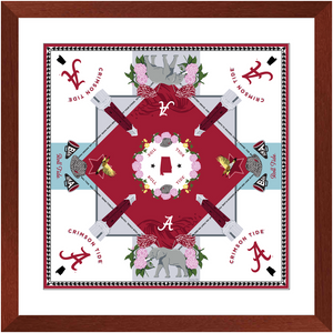 Alabama Crimson Tide Framed Print Art