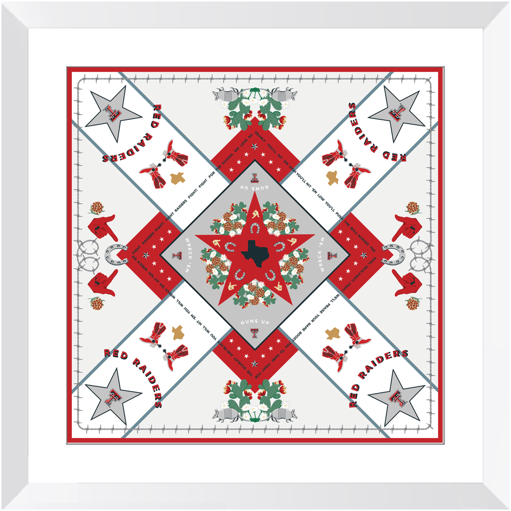 Texas Tech Red Raiders Framed Print