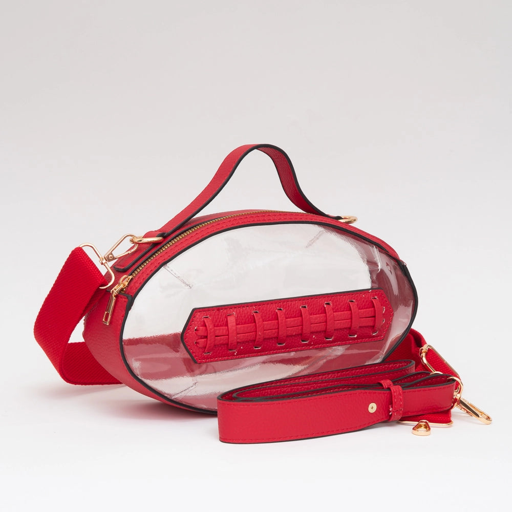 Touchdown Clear Crossbody Bag